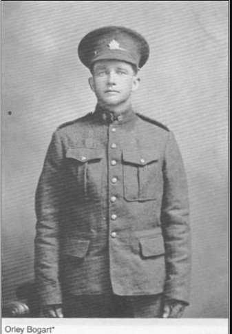 Canadian Fallen Soldier - Private ORLEY BOGART